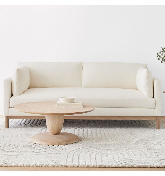 Sora 3 Seater Sofa Square Arm Couch